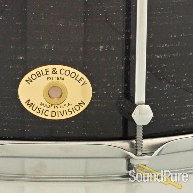 Noble & Cooley 7x14 Classic SS Ash Snare Drum-Silver Vein — image 2