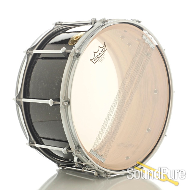 Noble & Cooley 7x14 Classic SS Ash Snare Drum-Silver Vein — image 3