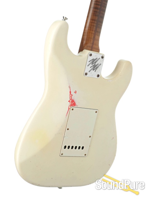 Mario Guitars Lefty S Olympic White Electric Guitar #722702 — image 3