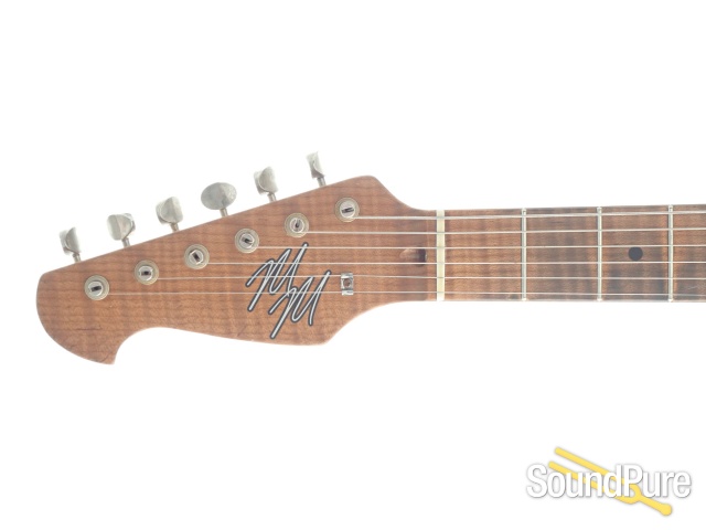 Mario Guitars Lefty S Olympic White Electric Guitar #722702 — image 7