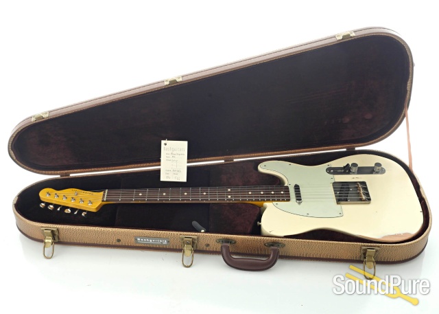 Nash T-63 Olympic White Electric Guitar #SND-182 - Used — image 5