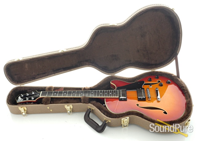Comins GCS-1ES Violin Burst Semi-Hollow Electric #112285 — image 4