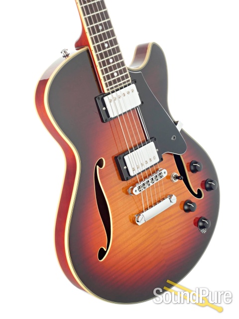 Comins GCS-1 Autumn Burst Semi-Hollow Electric #112410 — image 2