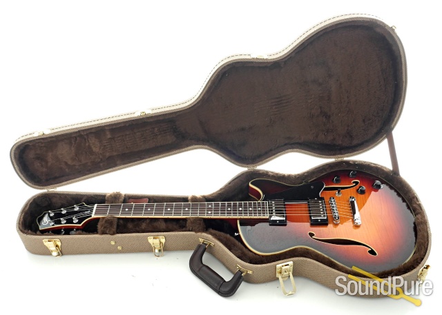 Comins GCS-1 Autumn Burst Semi-Hollow Electric #112410 — image 4