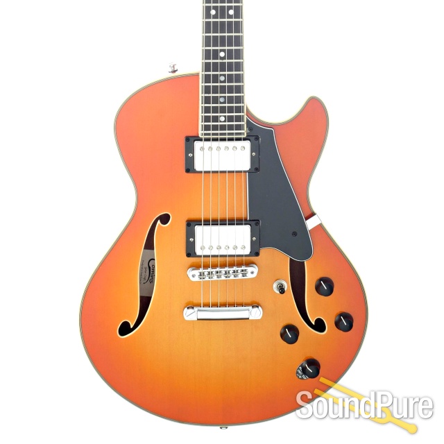 Comins GCS-1ES Tangerine Burst Semi-Hollow Electric #112284 — image 1