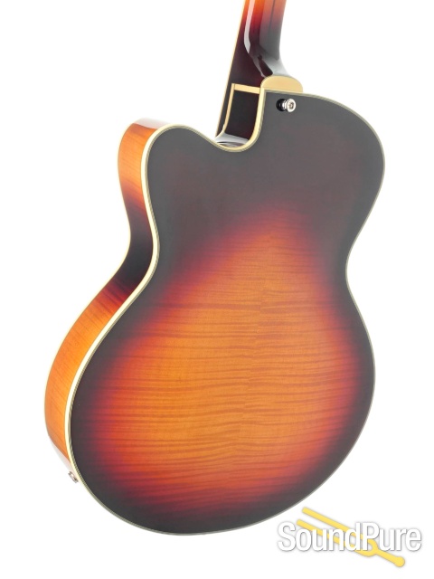 Comins GCS-16-2 Autumn Burst Archtop Guitar #218067 — image 3