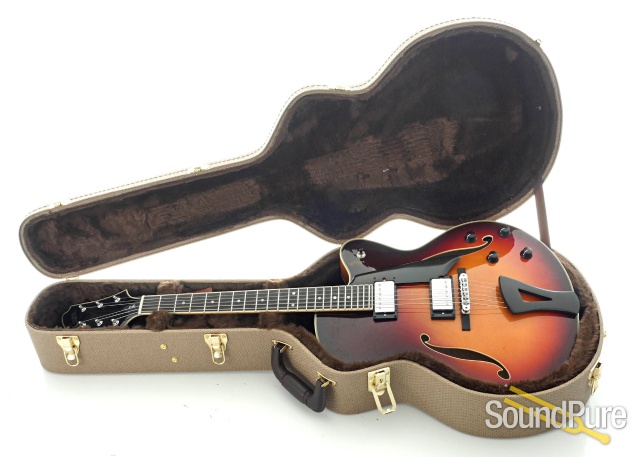 Comins GCS-16-2 Autumn Burst Archtop Guitar #218067 — image 4