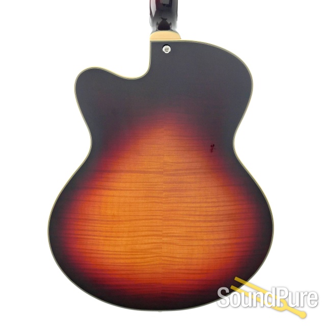 Comins GCS-16-2 Autumn Burst Archtop Guitar #218067 — image 5