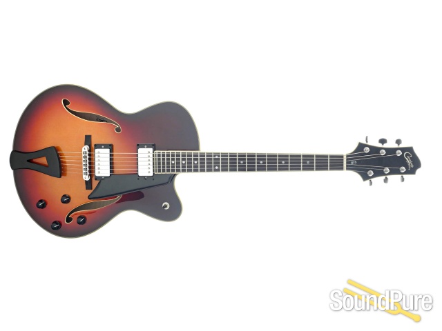 Comins GCS-16-2 Autumn Burst Archtop Guitar #218067 — image 8