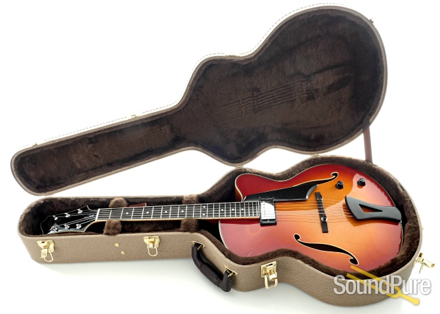 Comins GCS-16-1 Violin Burst Archtop Guitar #118169 — image 5