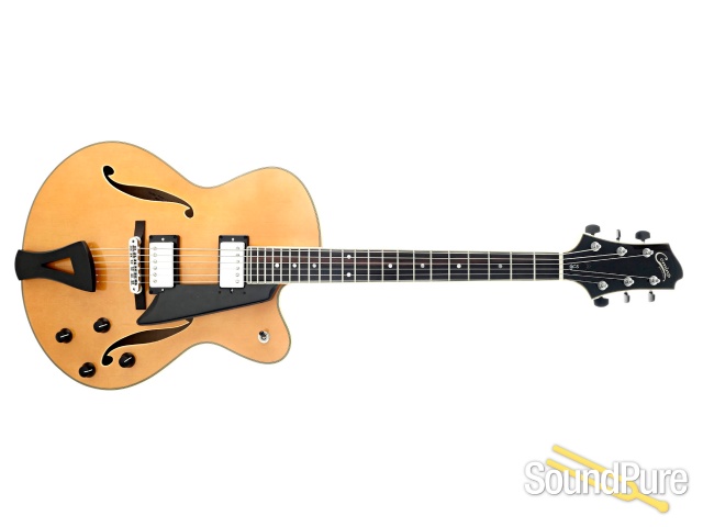 Comins GCS-16-2 Vintage Blonde Archtop Guitar #218069 — image 8