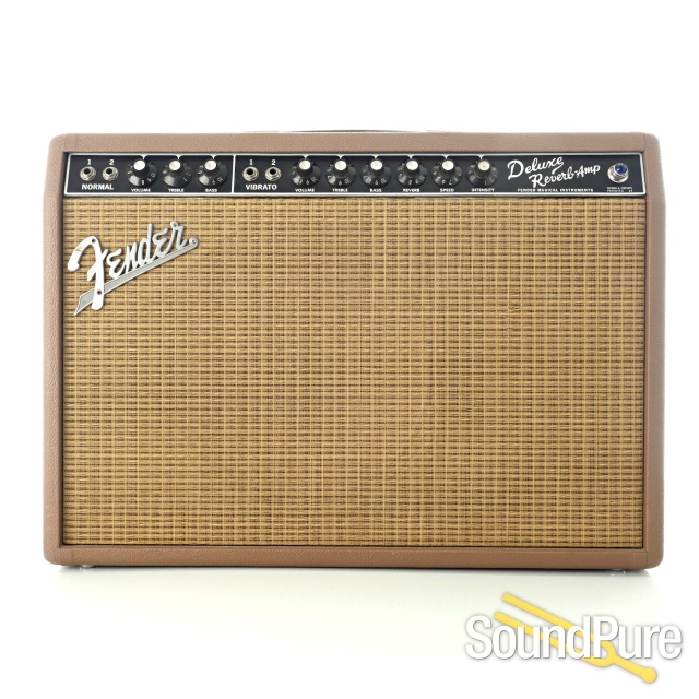 1973 Fender Deluxe Reverb Combo Amplifier #A37030 - Used — image 1