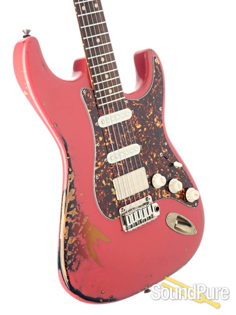 Anderson Icon Classic Fiesta Red/3-Tone-Burst #08-17-22P — image 2