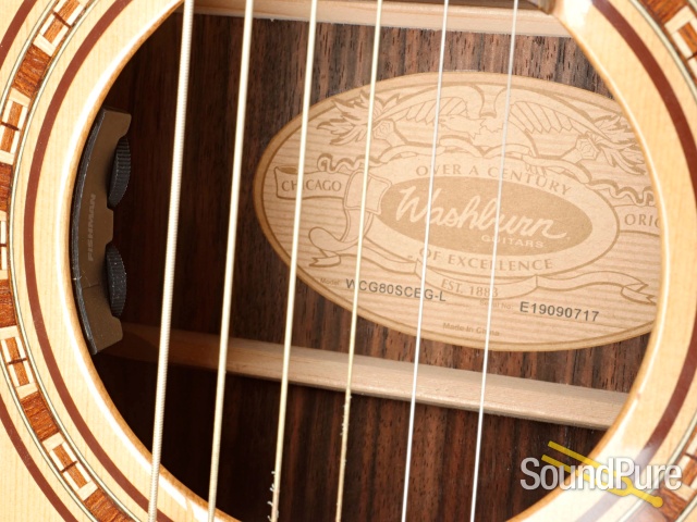 Washburn WCG80SCEG-L Guitar #E19090717 - Used — image 8