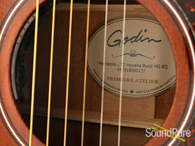 Godin Metropolis LTD Havana Burst HG #047918000137 - Used — image 2