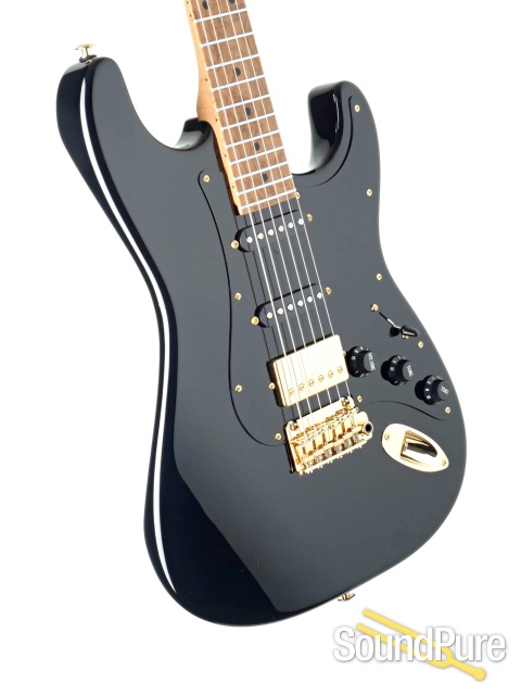 Suhr Mateus Asato Signature Classic S Black HSS #68935 — image 2