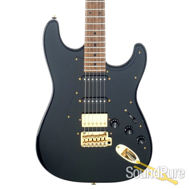 Suhr Mateus Asato Signature Classic S Black HSS #68935 — image 1