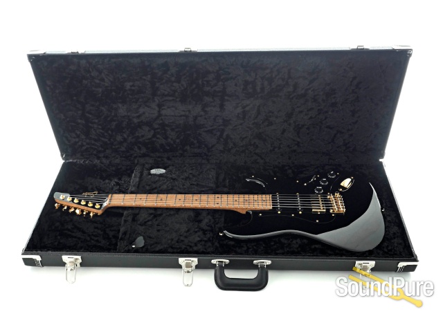 Suhr Mateus Asato Signature Classic S Black HSS #68935 — image 4