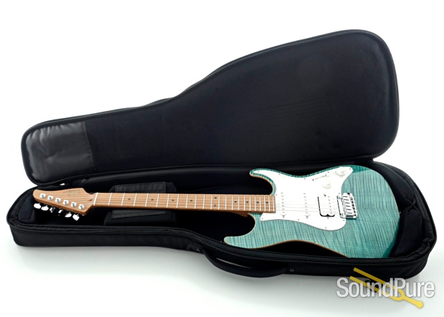 Suhr Standard Plus Bahama Blue Electric Guitar #68917 — image 4