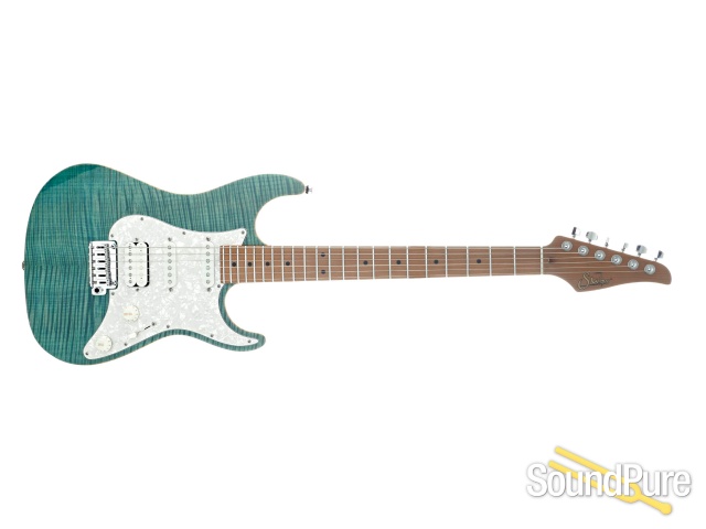 Suhr Standard Plus Bahama Blue Electric Guitar #68917 — image 8