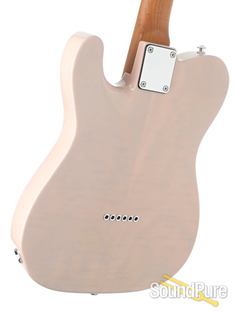 Suhr Classic T Paulownia Trans Shell Pink #JS4Q4R - Used — image 3