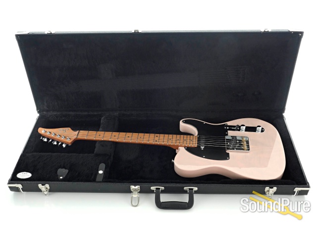 Suhr Classic T Paulownia Trans Shell Pink #JS4Q4R - Used — image 4