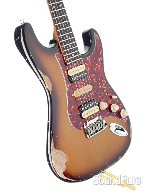 Suhr Ian Thornley Classic S Antique Tobacco Burst #68931 — image 2