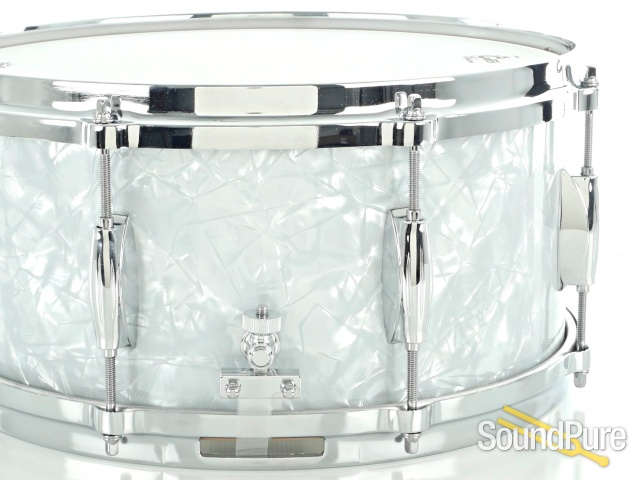Gretsch 6.5x14 USA Custom Maple Snare Drum 60s Pearl 8 Lug — image 2