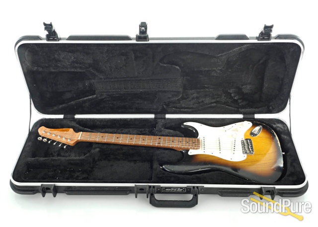 Xotic XSC-1 2-Tone Sunburst Electric Guitar #168 - Used — image 4
