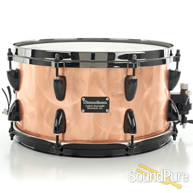 Moondrum 6pc Custom Maple Drum Set Copper/Black - Used — image 7
