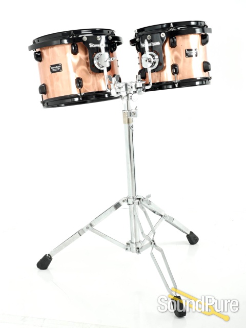 Moondrum 6pc Custom Maple Drum Set Copper/Black - Used — image 10
