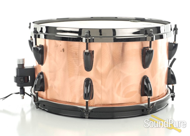 Moondrum 6pc Custom Maple Drum Set Copper/Black - Used — image 16