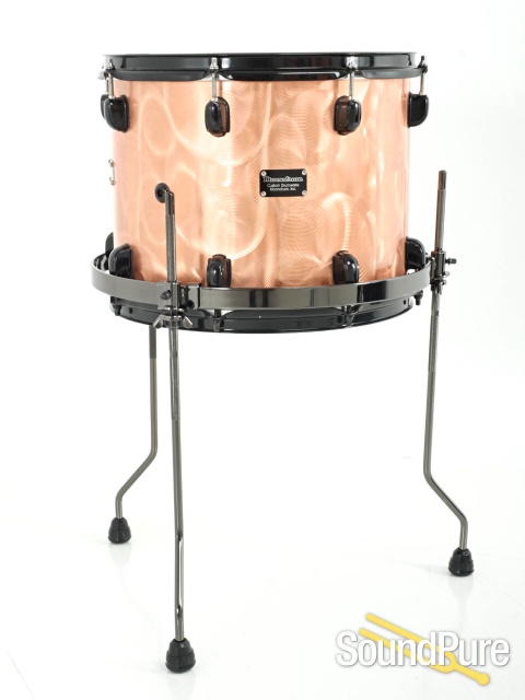 Moondrum 6pc Custom Maple Drum Set Copper/Black - Used — image 19
