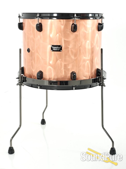 Moondrum 6pc Custom Maple Drum Set Copper/Black - Used — image 20