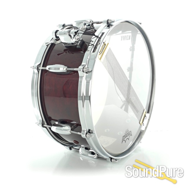Tama 6.5x14 Star Walnut Snare Drum Dark Mocha Walnut — image 3