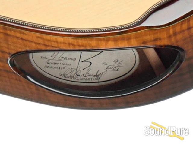 Alan Beardsell 2006 4G Spruce/Walnut Guitar #96 - Used — image 2