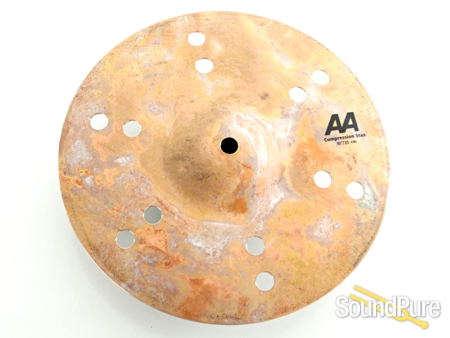 Sabian 10" AA Vault Drop Compression Stax Hi Hat Cymbals — image 2