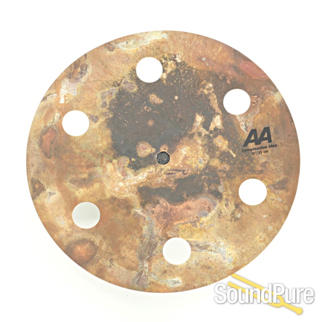 Sabian 10" AA Vault Drop Compression Stax Hi Hat Cymbals — image 3