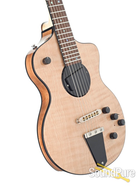Rick Turner Model 1 Deluxe Flame Maple #195384 - Used — image 2