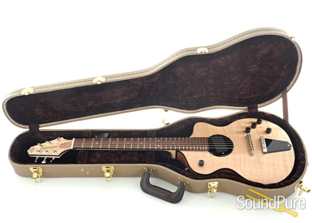 Rick Turner Model 1 Deluxe Flame Maple #195384 - Used — image 4