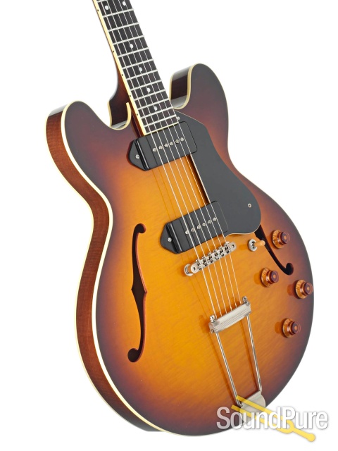 Collings I-30 LC Tobacco Burst Semi Hollow Guitar #22582 — image 2