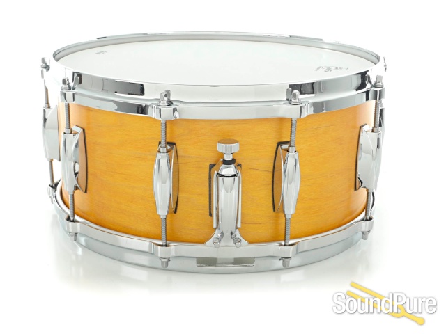 Gretsch 6.5x14 USA Custom Maple Snare Drum Sun Amber — image 2