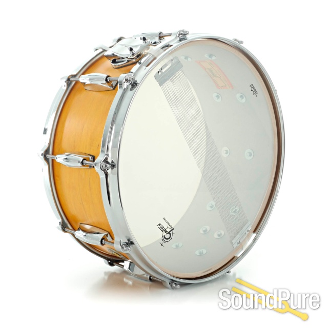Gretsch 6.5x14 USA Custom Maple Snare Drum Sun Amber — image 3