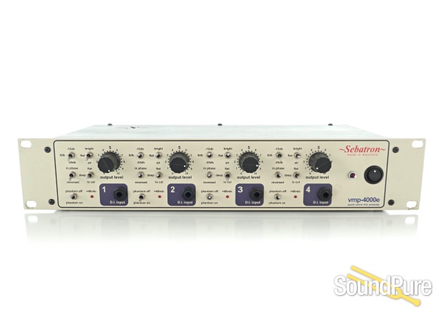 Sebatron VMP4000e 4 Channel Tube Mic Pre - Used — image 1