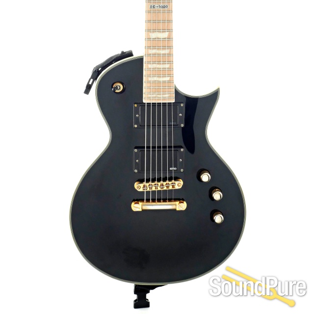 ESP LTD Eclipse EC-1000 Black Guitar #W13010812 - Used — image 1