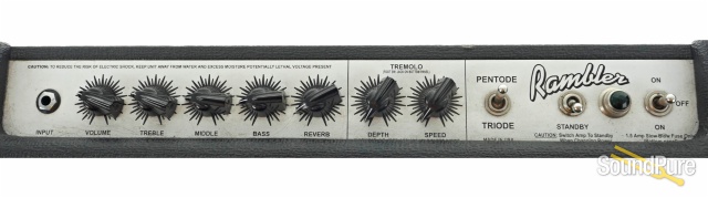 Carr Amplifiers Rambler 28W 1x12 Combo Amp Black - Used — image 2