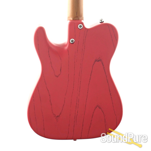 Anderson T Icon Satin Grain Fiesta Red Guitar #09-17-22A — image 4