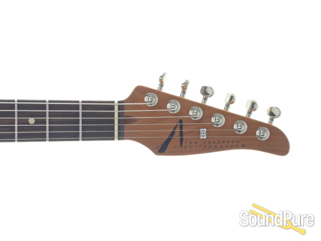 Anderson T Icon Satin Grain Fiesta Red Guitar #09-17-22A — image 8