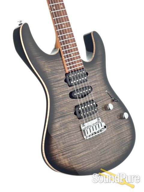 Suhr Modern Plus Trans Charcoal Burst Electric Guitar #68916 — image 2