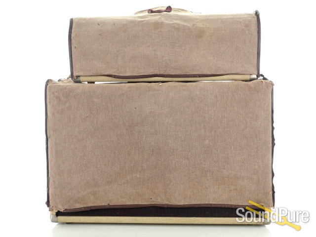 1962 Fender Tremolux Head & 2x10" Cabinet #00966 - Used — image 2